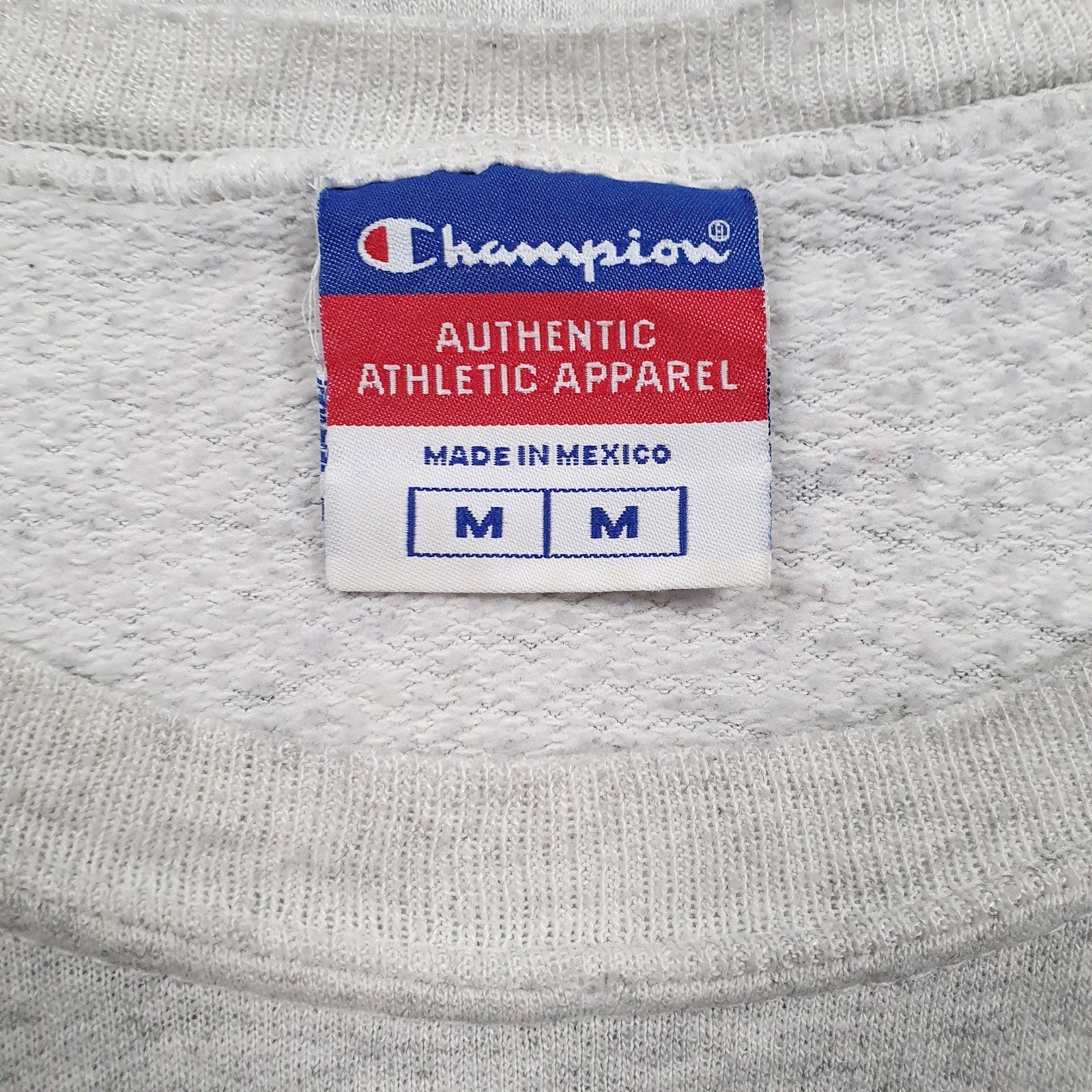 Mens Grey Champion Penn State Crewneck Jumper