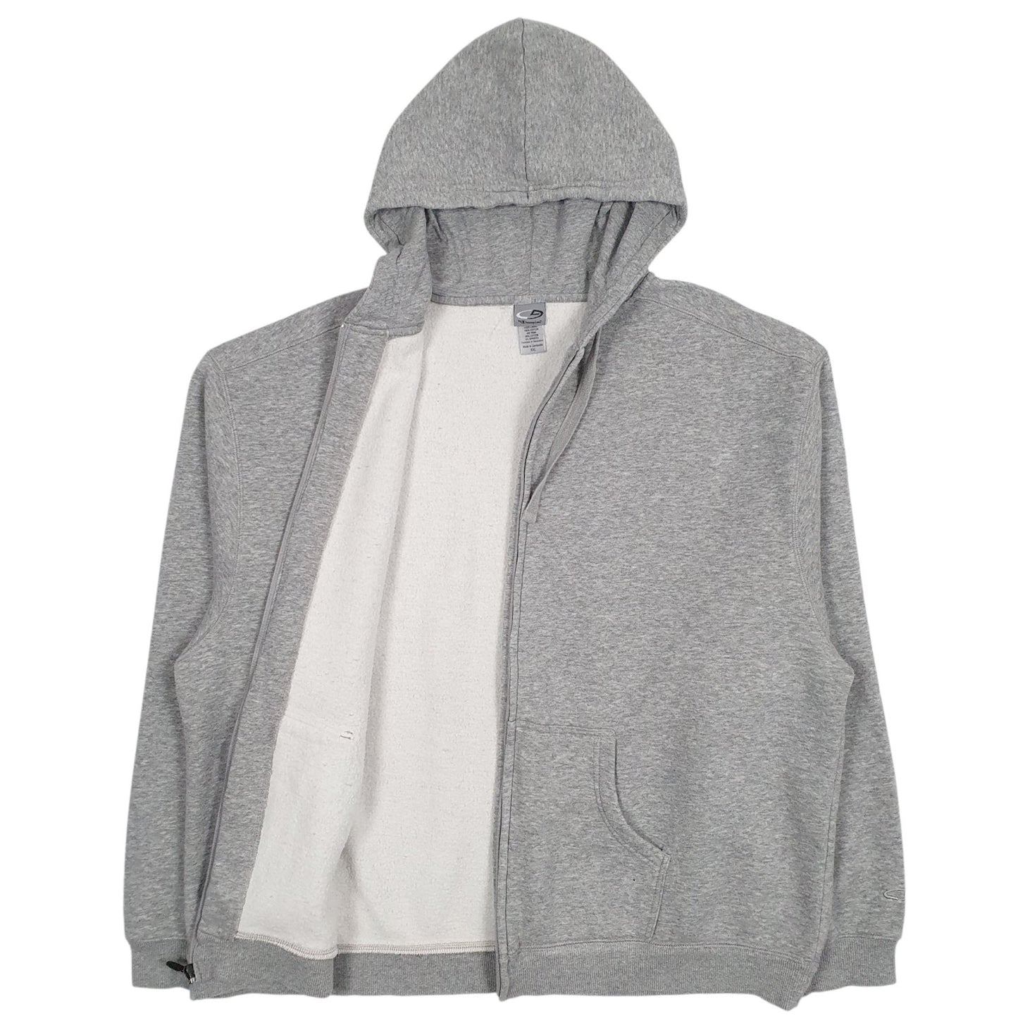 Mens Grey Champion  Full Zip Jumper