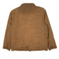 Mens Beige Levis Sherpa Lined Military Bomber  Coat