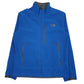 Mens Blue The North Face  Crewneck Coat