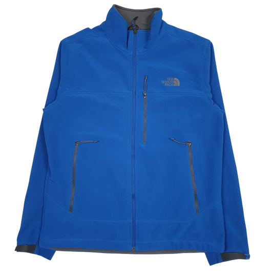 Mens Blue The North Face  Crewneck Coat