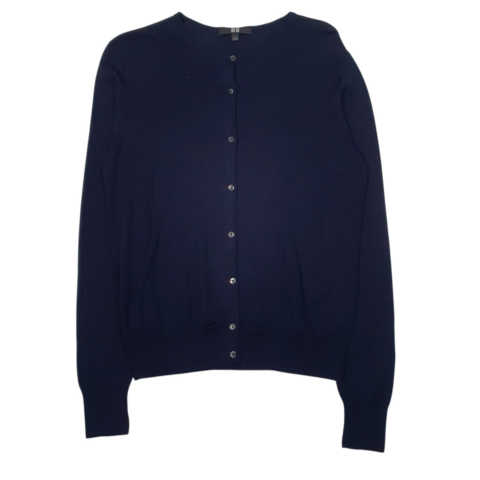 Womens Navy Uniqlo  Cardigan Jumper