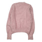 Womens Pink Earth Fluffy Crewneck Jumper