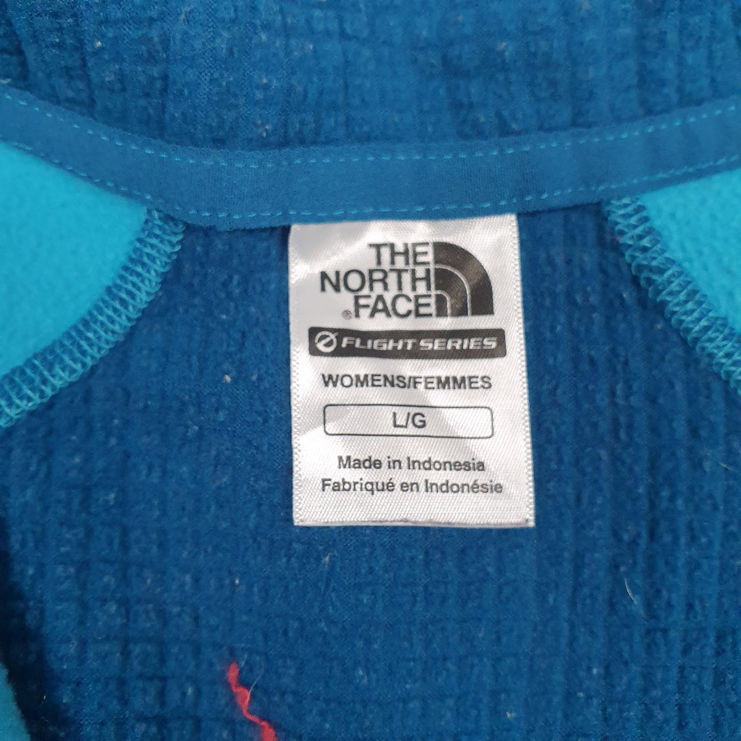 Womens Blue The North Face Flight Series Active Wear Quarter Zip Jumper