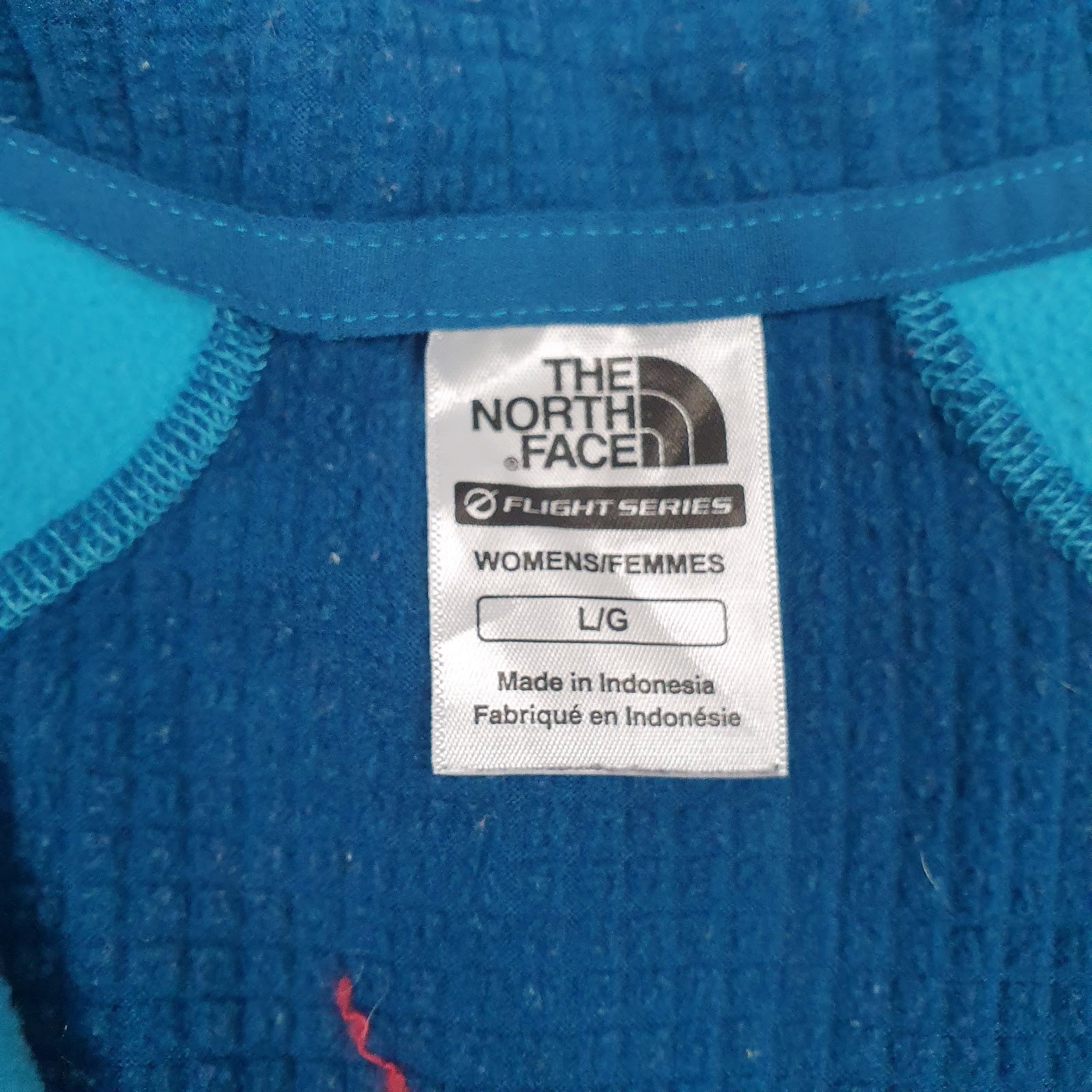 Womens Blue The North Face Flight Series Active Wear Quarter Zip Jumper