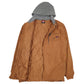 Mens Brown Wrangler Padded  Coat