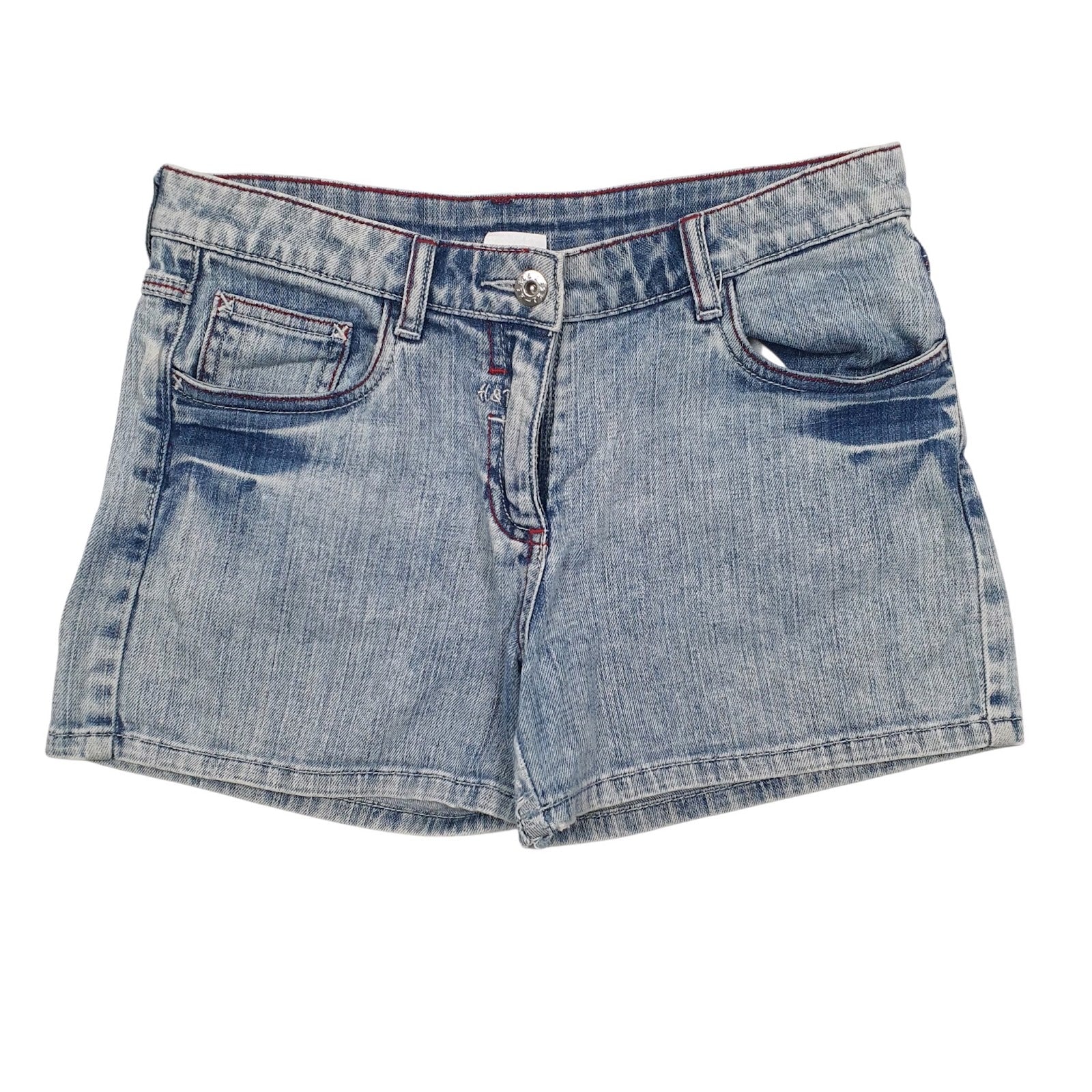 Womens Blue H & T  Denim Shorts