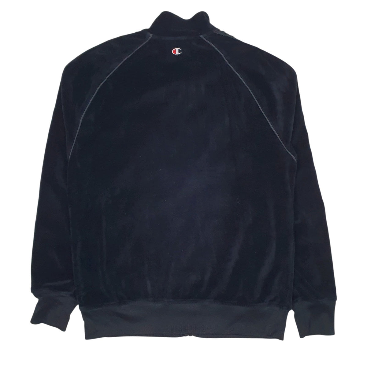 Mens Black Champion  Full Zip Jumper
