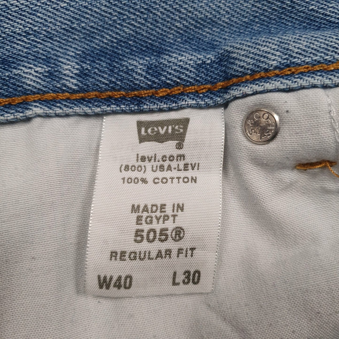 Mens Blue Levis   Jeans