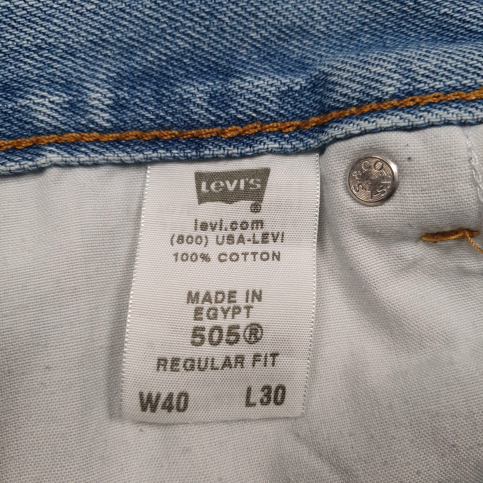 Mens Blue Levis   Jeans