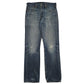 Mens Blue Levis Distressed 501 JeansW32 L32