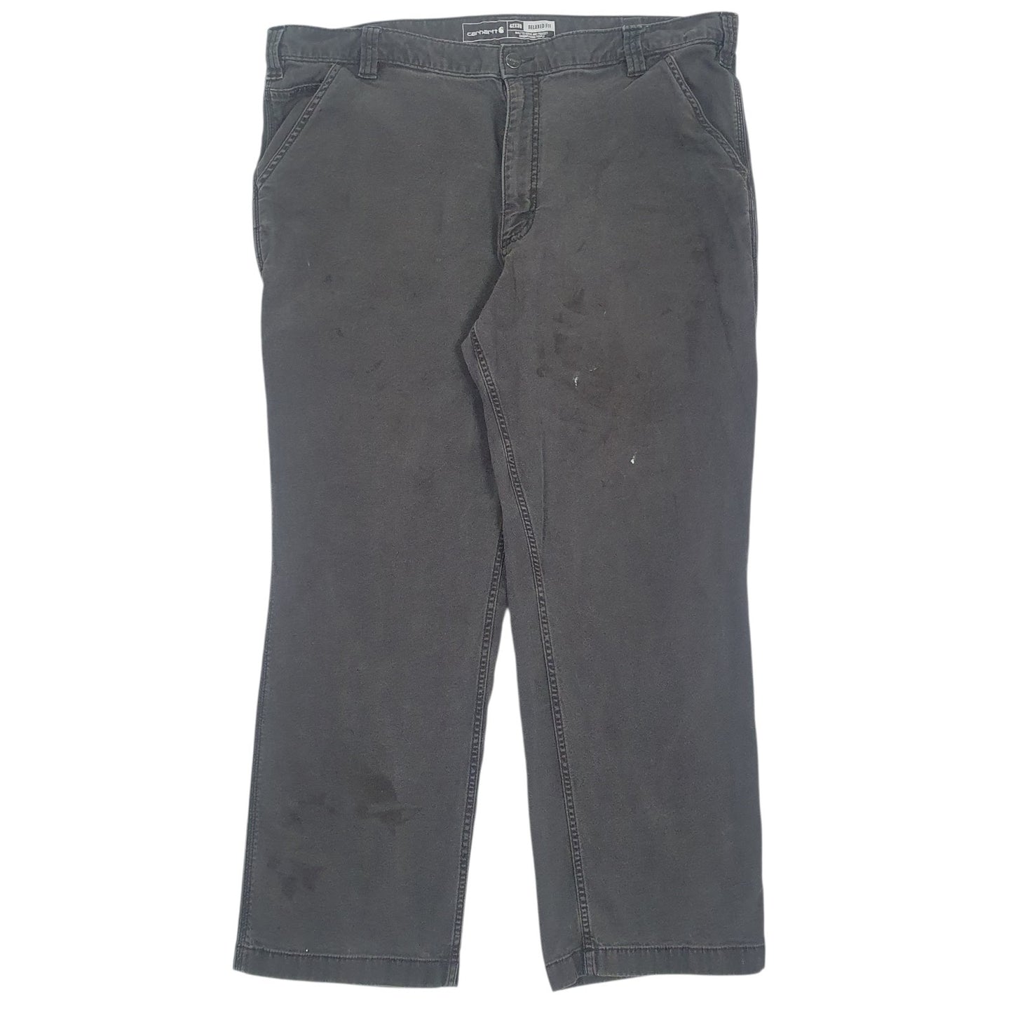 Mens Grey Carhartt Carpenter BN2291-M JeansW42 L30