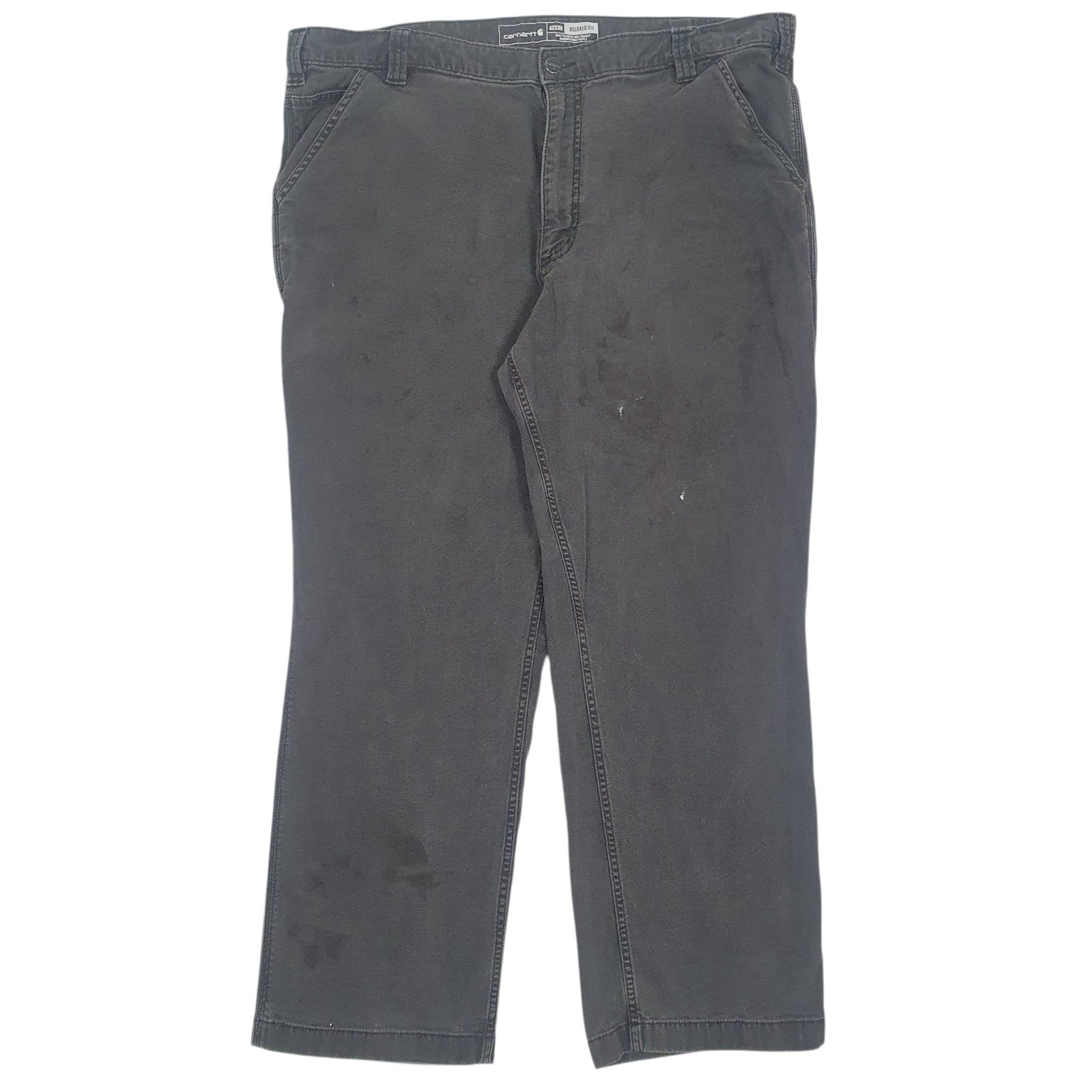 Mens Grey Carhartt Carpenter BN2291-M JeansW42 L30