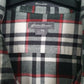 Mens Grey Eddie Bauer Flannel  Shirt