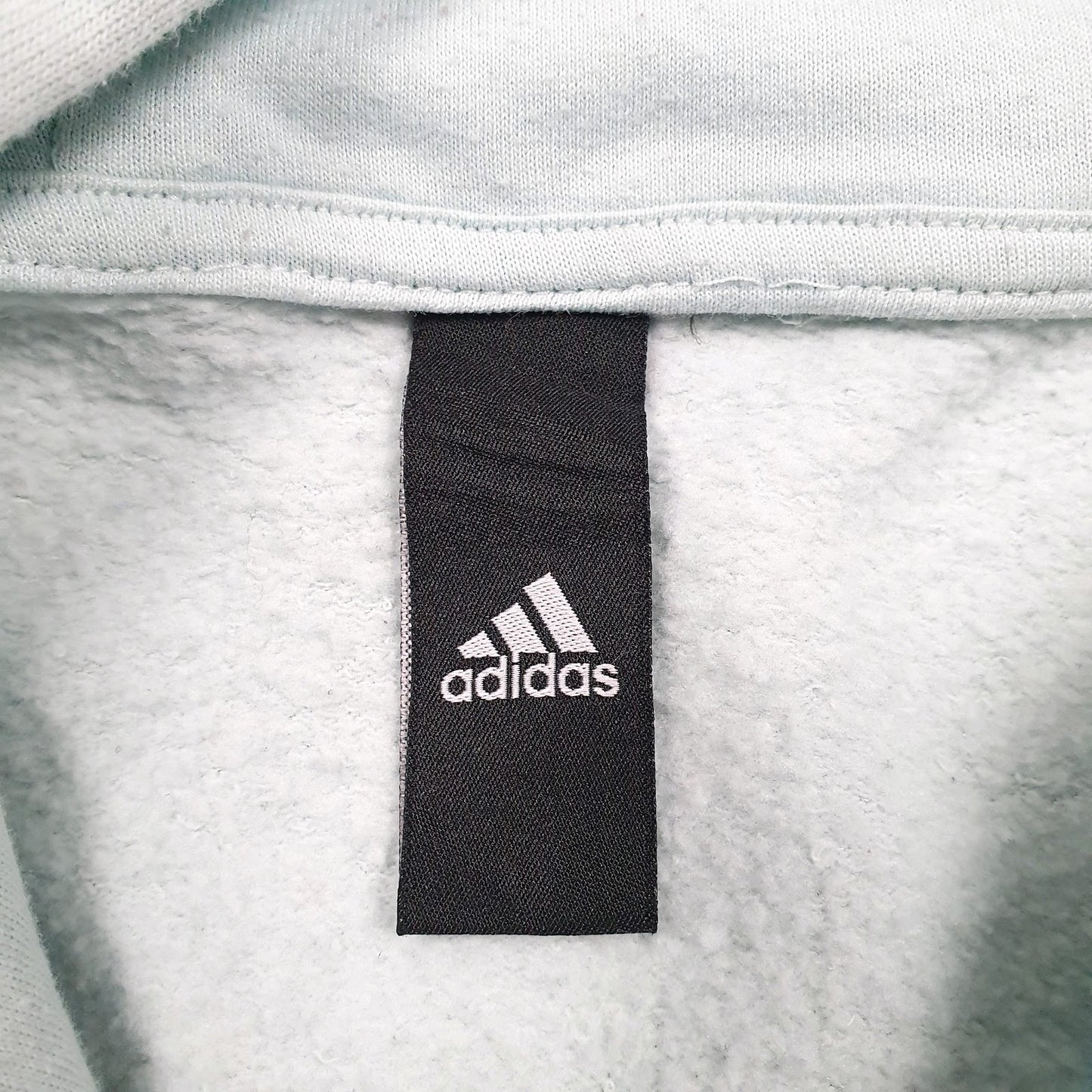Mens Blue Adidas  Hoodie Jumper
