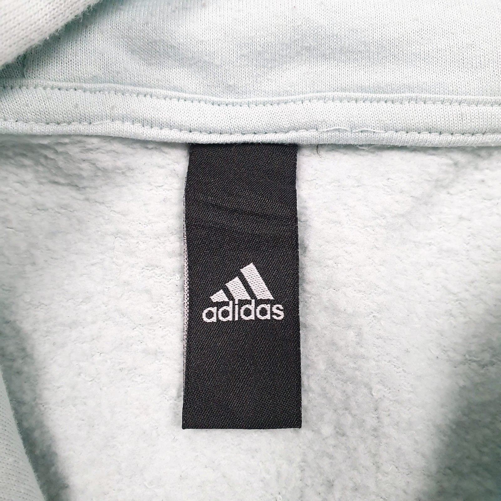 Mens Blue Adidas  Hoodie Jumper
