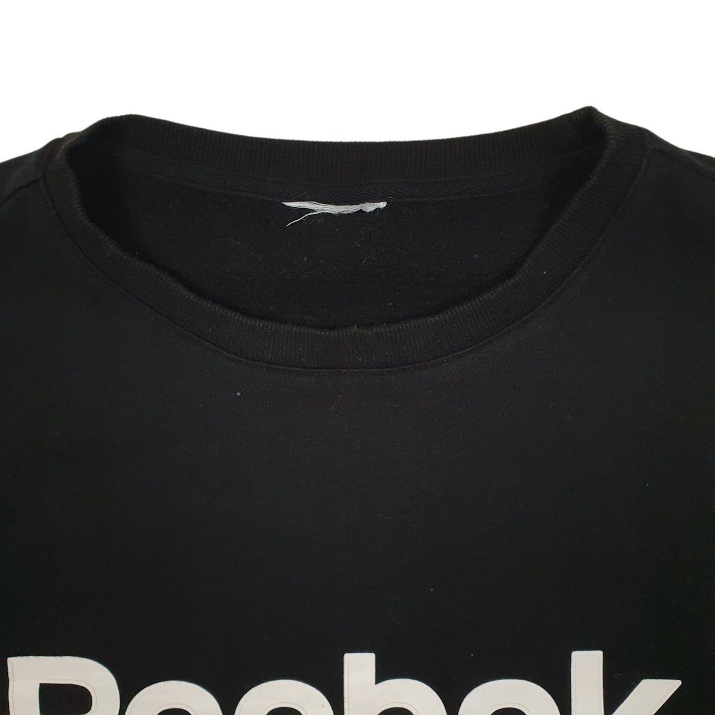 Womens Black Reebok  Crewneck Jumper