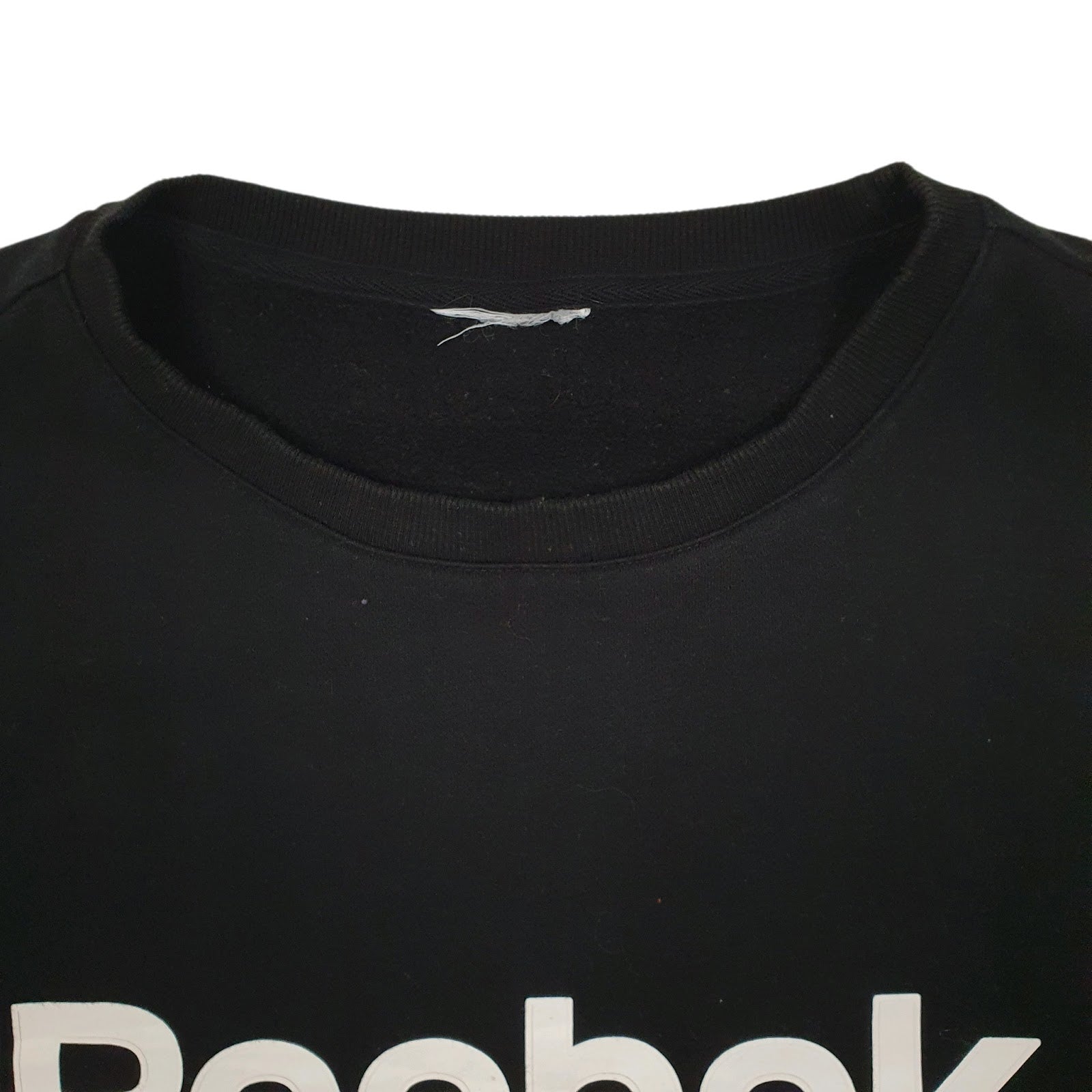 Womens Black Reebok  Crewneck Jumper