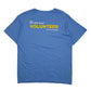 Mens Blue Hanes Send Relief  T Shirt