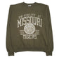 Mens Green Champion University Of Missouri Tigers Crewneck Jumper