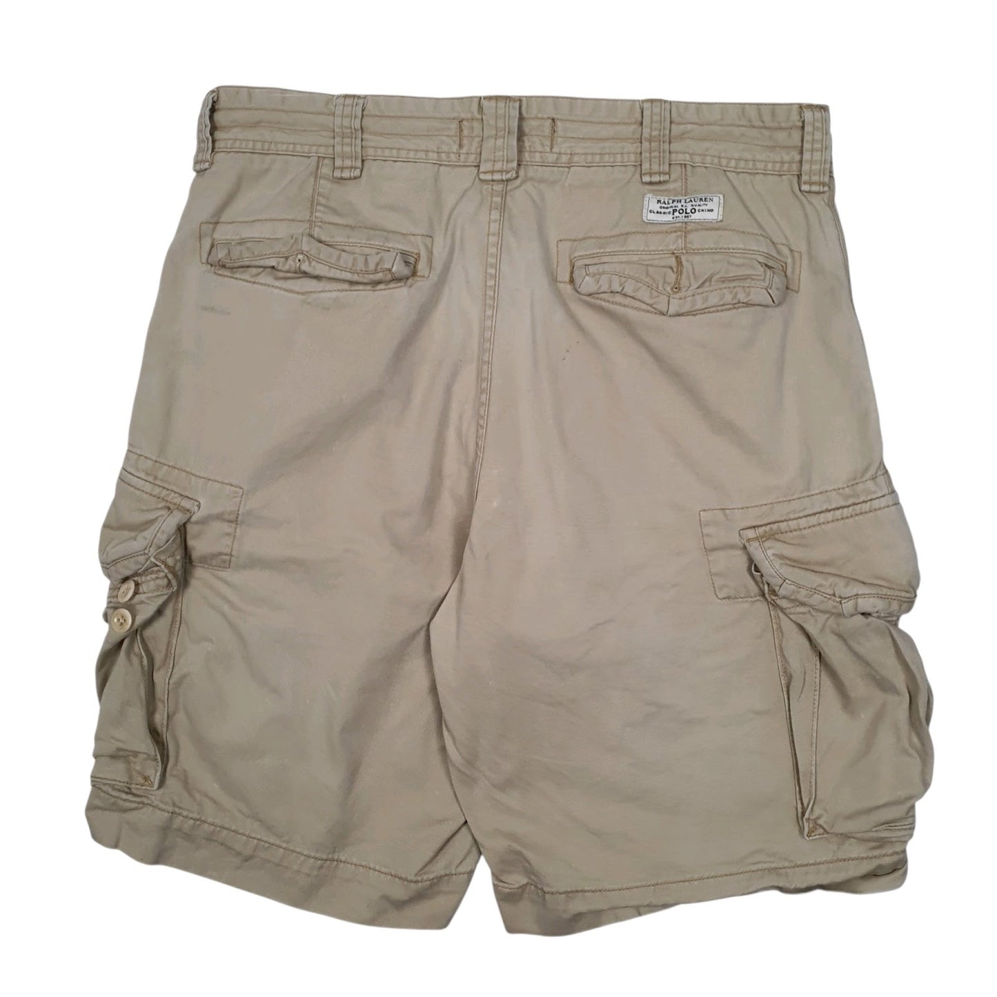 Mens Beige Polo Ralph Lauren   Shorts