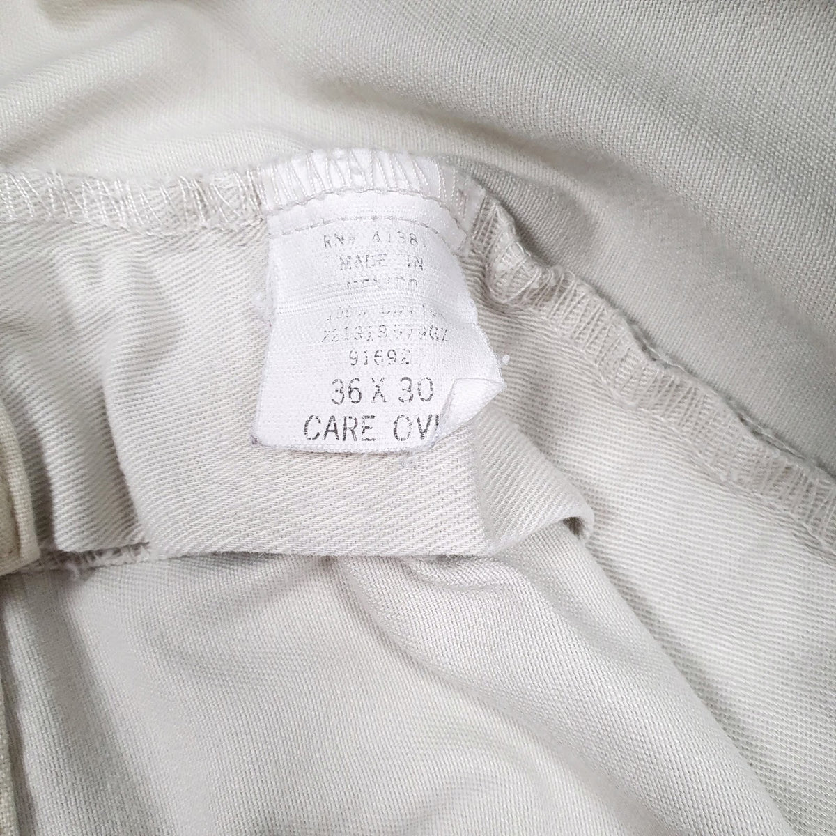 Mens Cream Polo Ralph Lauren Pleated  Trousers