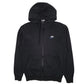 Mens Black Nike Hoodie Full Zip Jumper