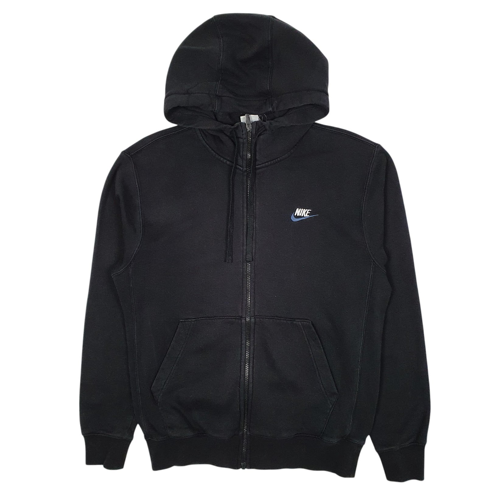 Mens Black Nike Hoodie Full Zip Jumper