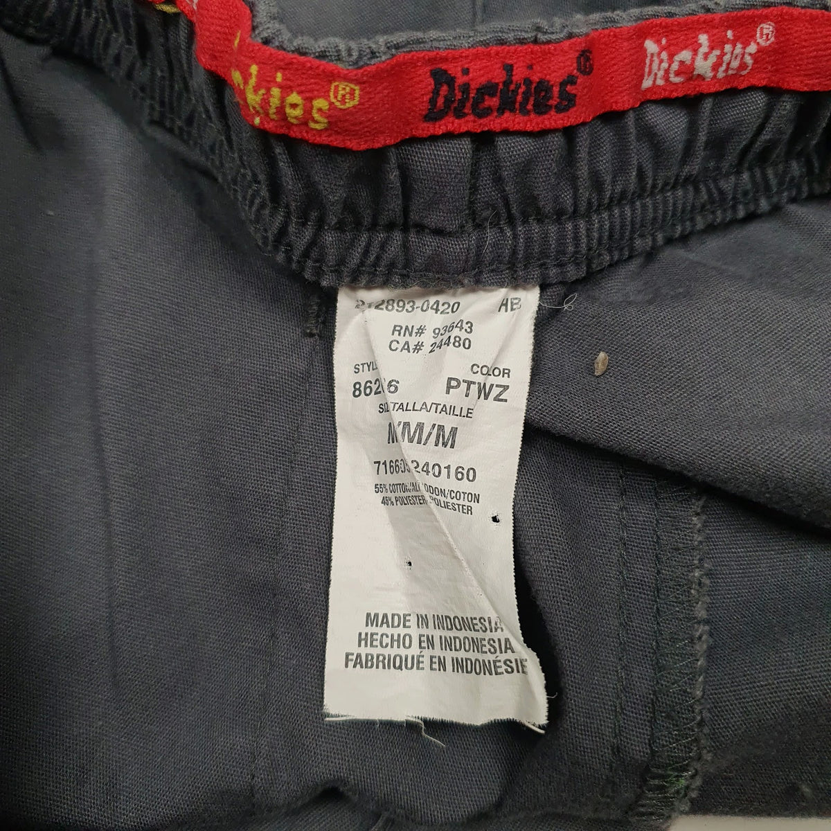 Mens Grey Dickies Vintage  Trousers
