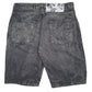 Mens Black Den Im Distressed  Shorts