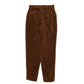 Womens Brown Krizia Jeans Fleece Chamois  Trousers