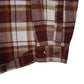 Mens Red Eddie Bauer Flannel  Shirt