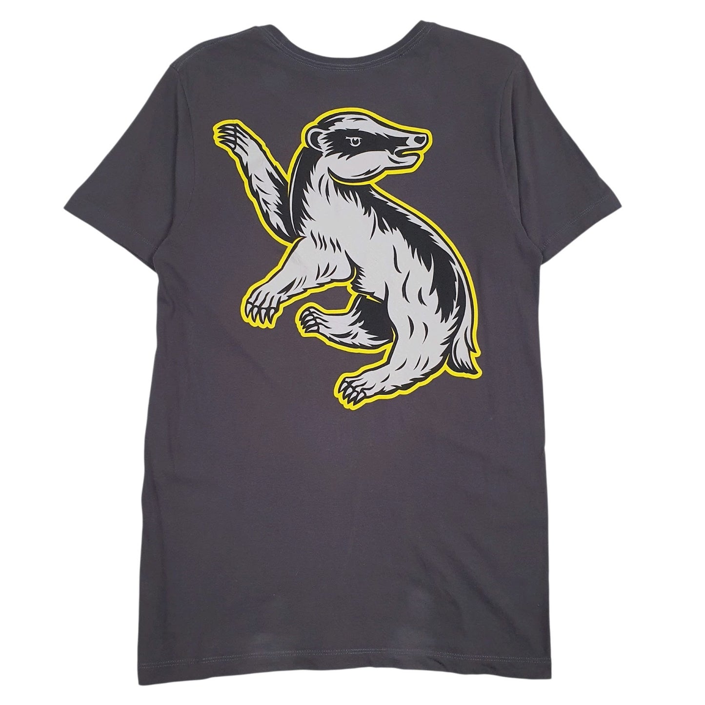 Mens Grey Harry Potter Hufflepuff  T Shirt