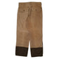 Mens Brown Carhartt WU256 Vintage 1980s Made In USA Double Knee  Trousers