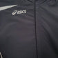 Mens Black Asics Hooded  Coat
