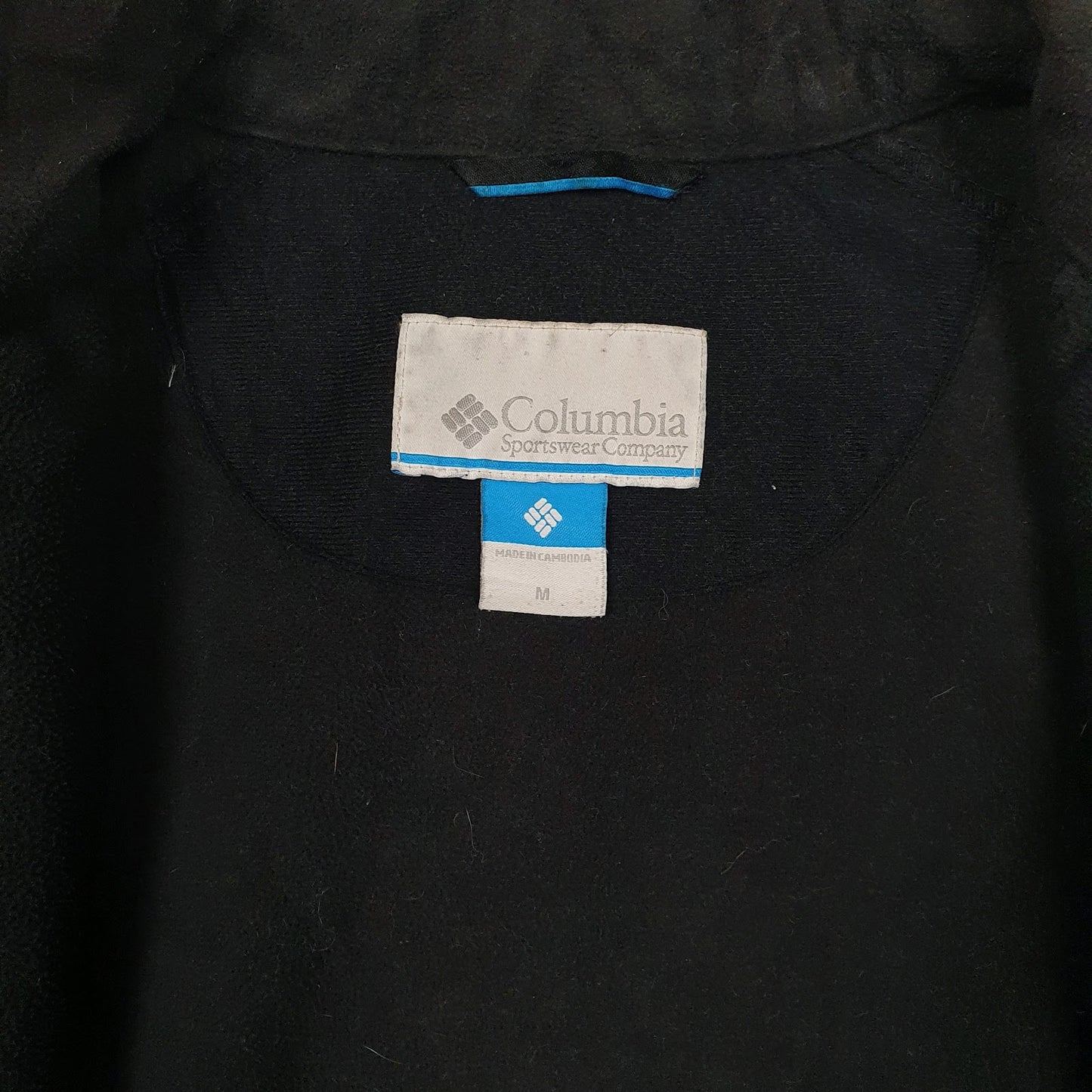 Mens Black Columbia Sportswear Company Windbreaker  Coat