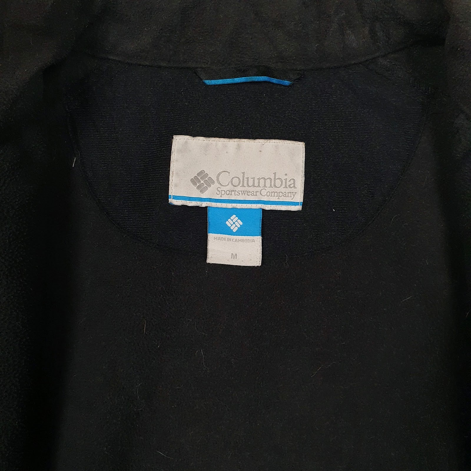 Mens Black Columbia Sportswear Company Windbreaker  Coat