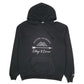 Mens Black Champion Alpine Academy Skiing Hoodie Jumper