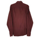 Mens Burgundy Armani Jeans   Shirt