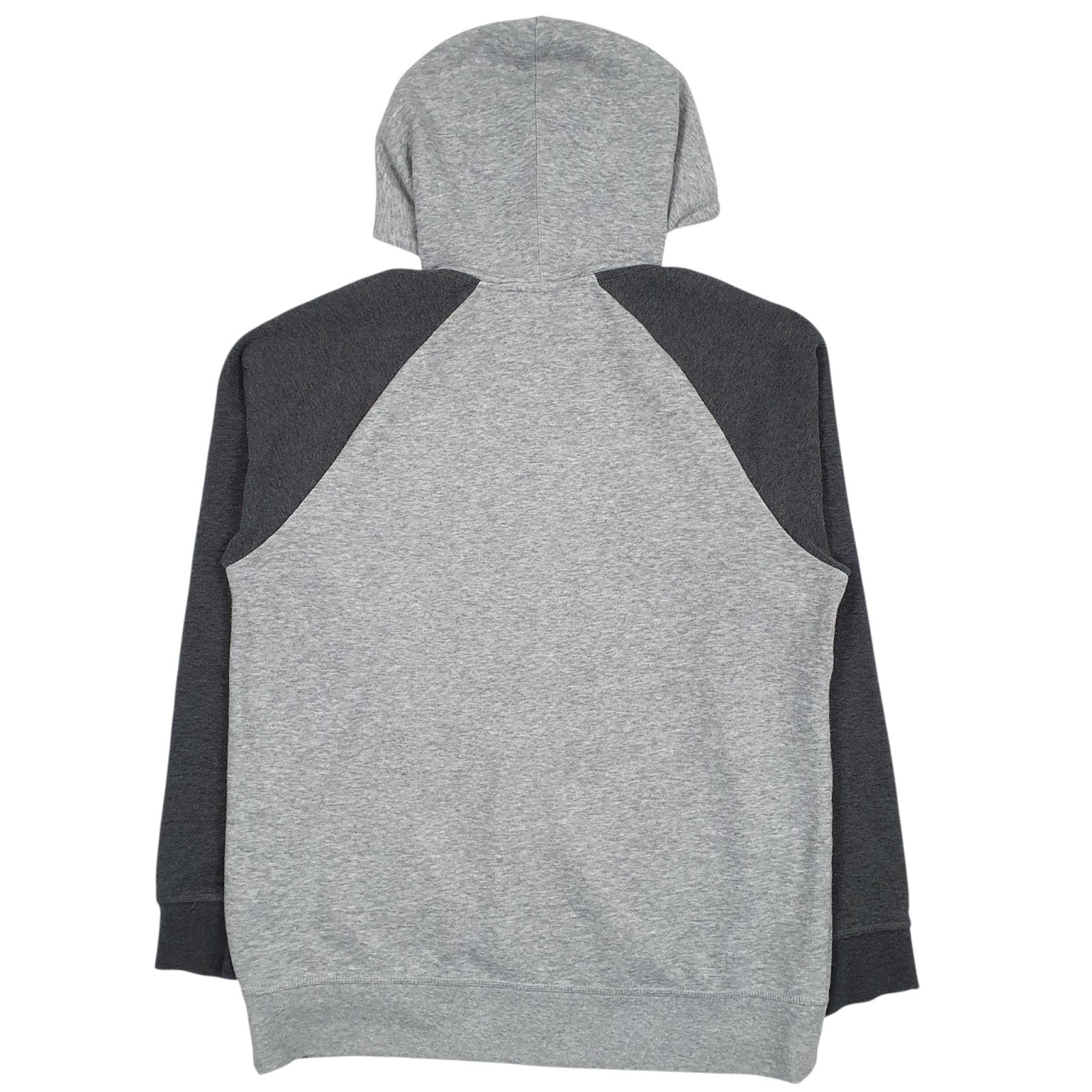 Mens Grey Reebok Spellout Hoodie Jumper