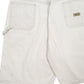 Mens Cream Wrangler  Quarter Zip Shorts