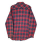 Mens Red Big John Vintage Flannel  Shirt