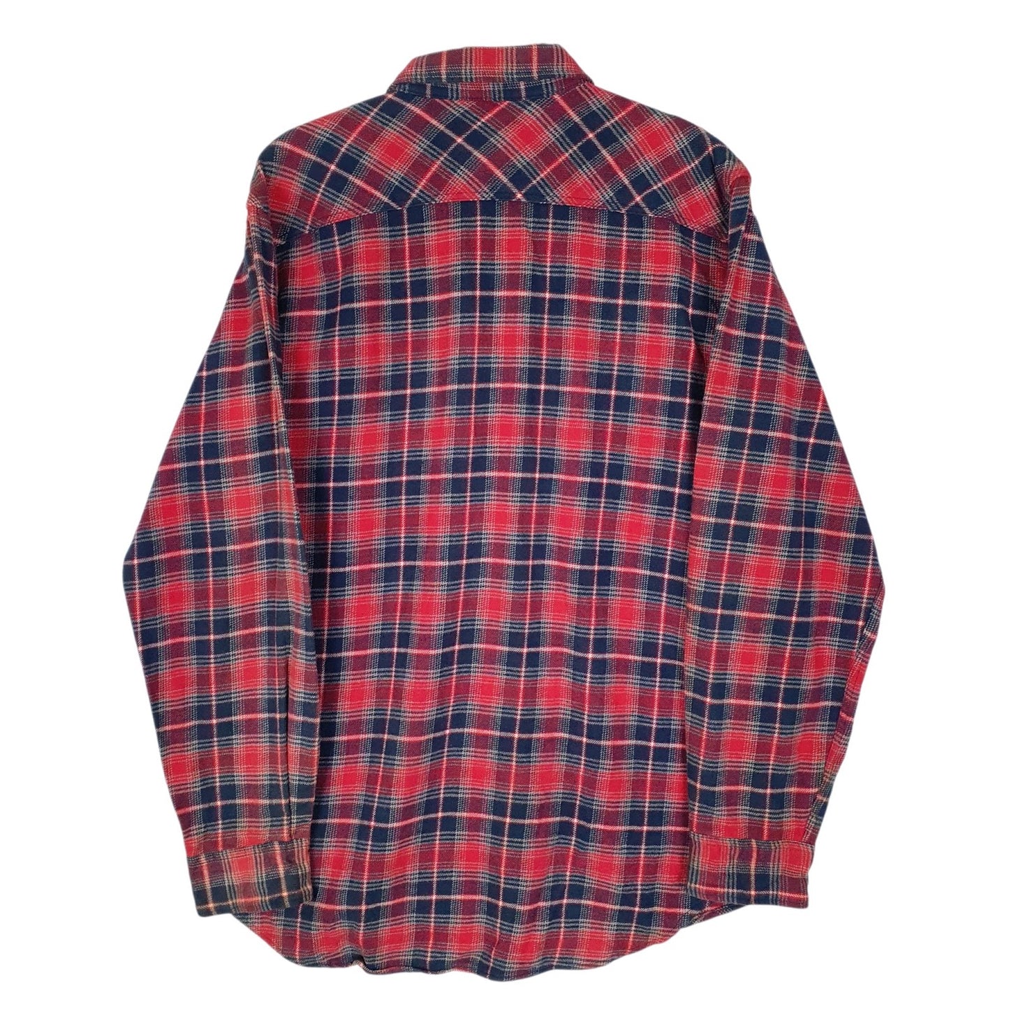 Mens Red Big John Vintage Flannel  Shirt