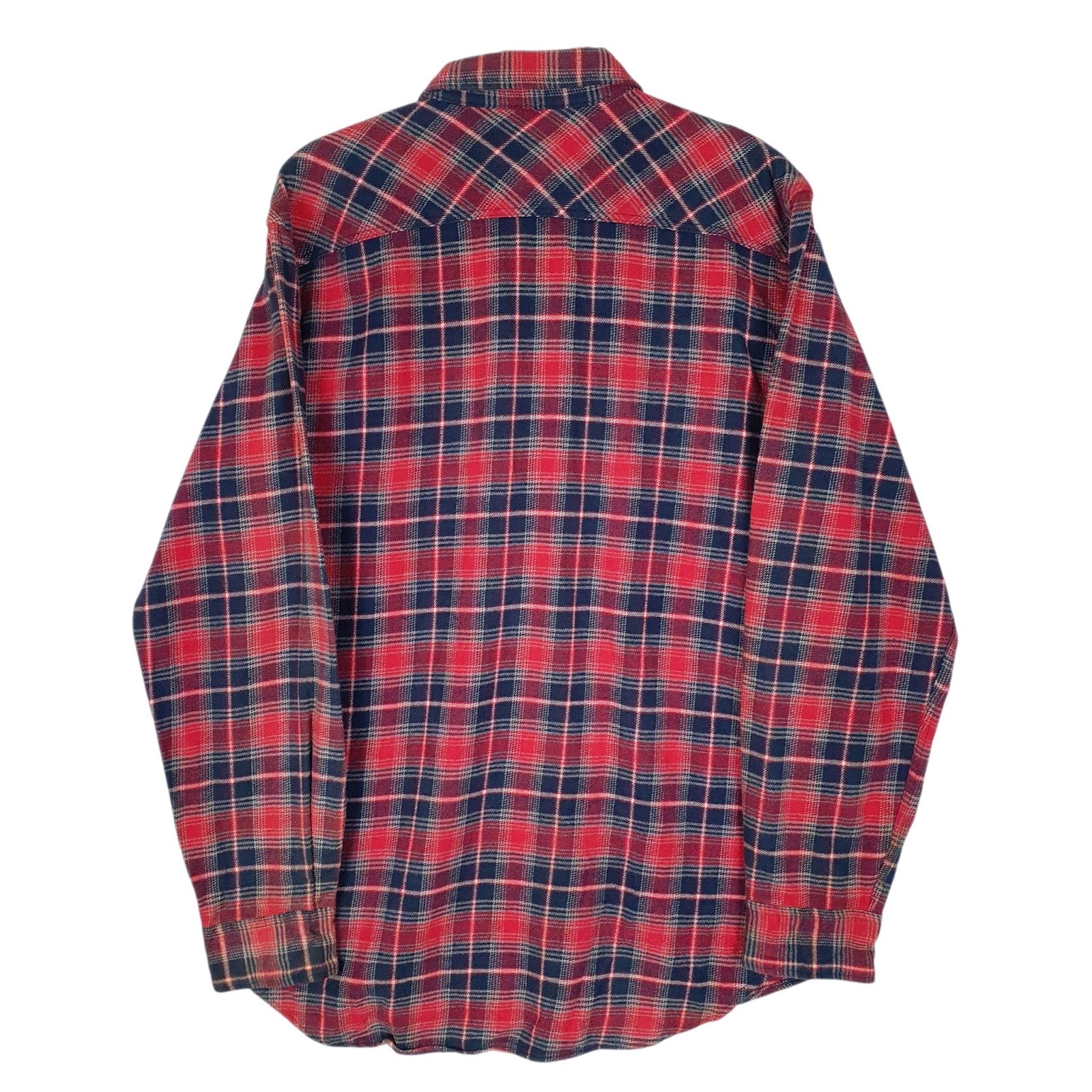 Mens Red Big John Vintage Flannel  Shirt