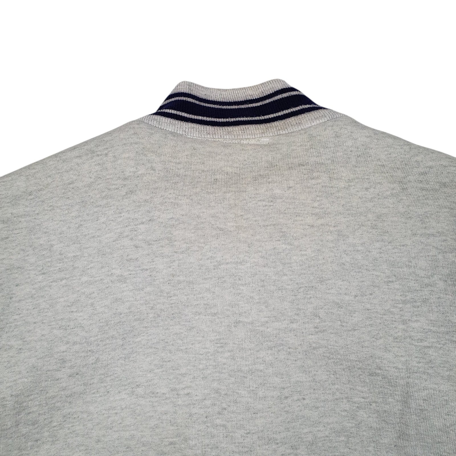 Mens Grey Calvin Klein Varsity Vintage 90s Made In USA  Coat