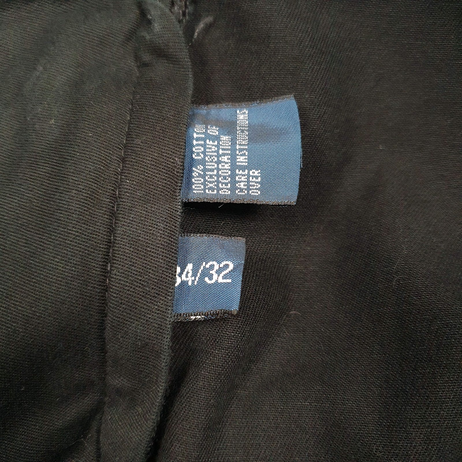 Mens Black Polo Ralph Lauren Ethan Pant Pleated  Trousers