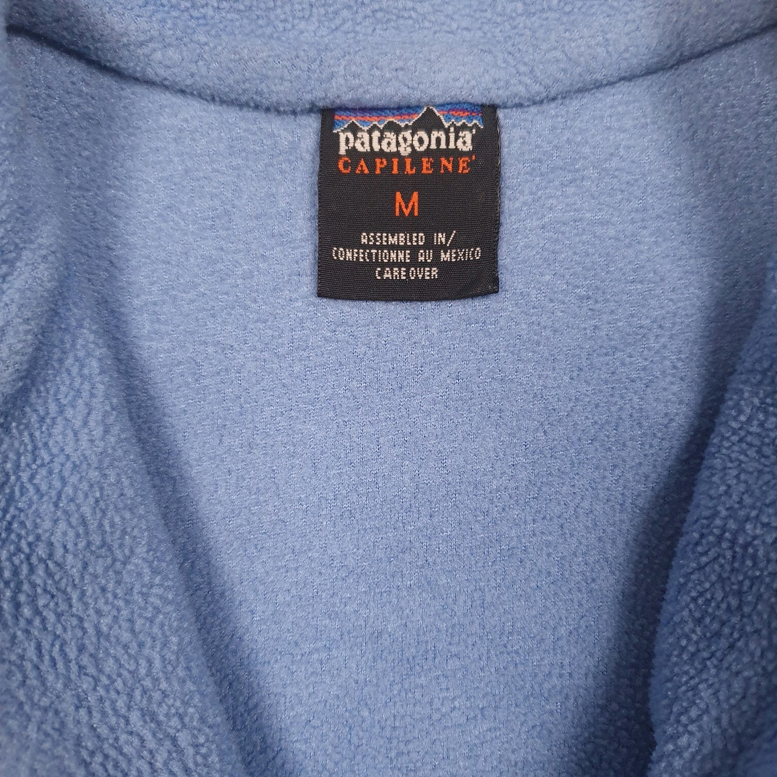 Womens Blue Patagonia Capilene Quarter Zip Jumper