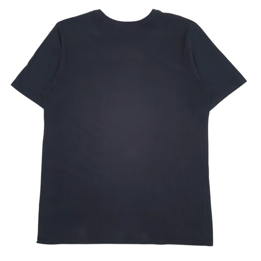 Mens Black Nike Spellout  T Shirt