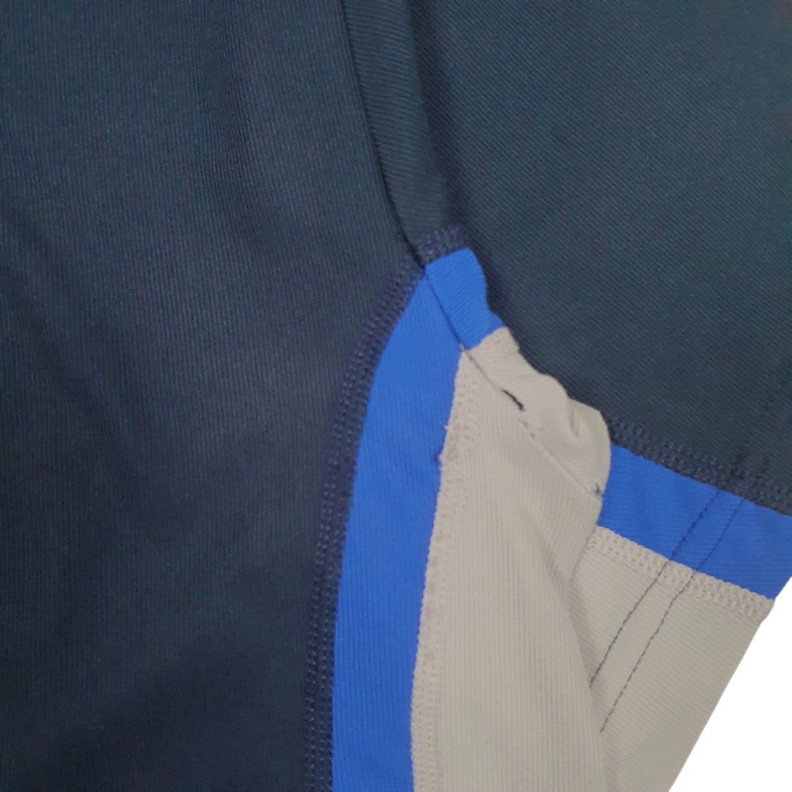 Mens Navy Asics Active Wear Cycling Quarter Zip Jumper