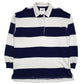 Womens White Aerie Rugby Long Sleeve Polo Shirt
